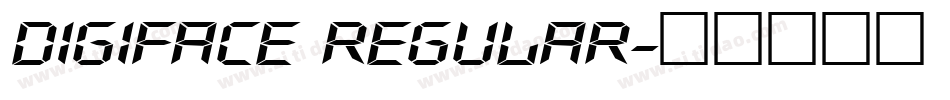 Digiface Regular字体转换